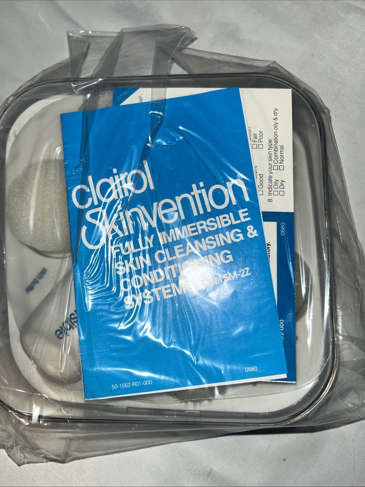 VTG 1980 Clairol Skinvention Immersible Skin Cleaning & Conditioning System NEW