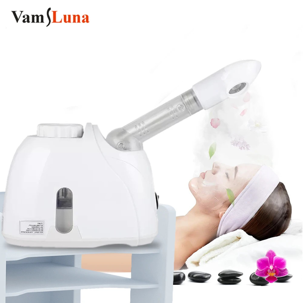 Ozon Facial Steamer with Extendable Arm Steaming Warm Mist Humidifier for Face S