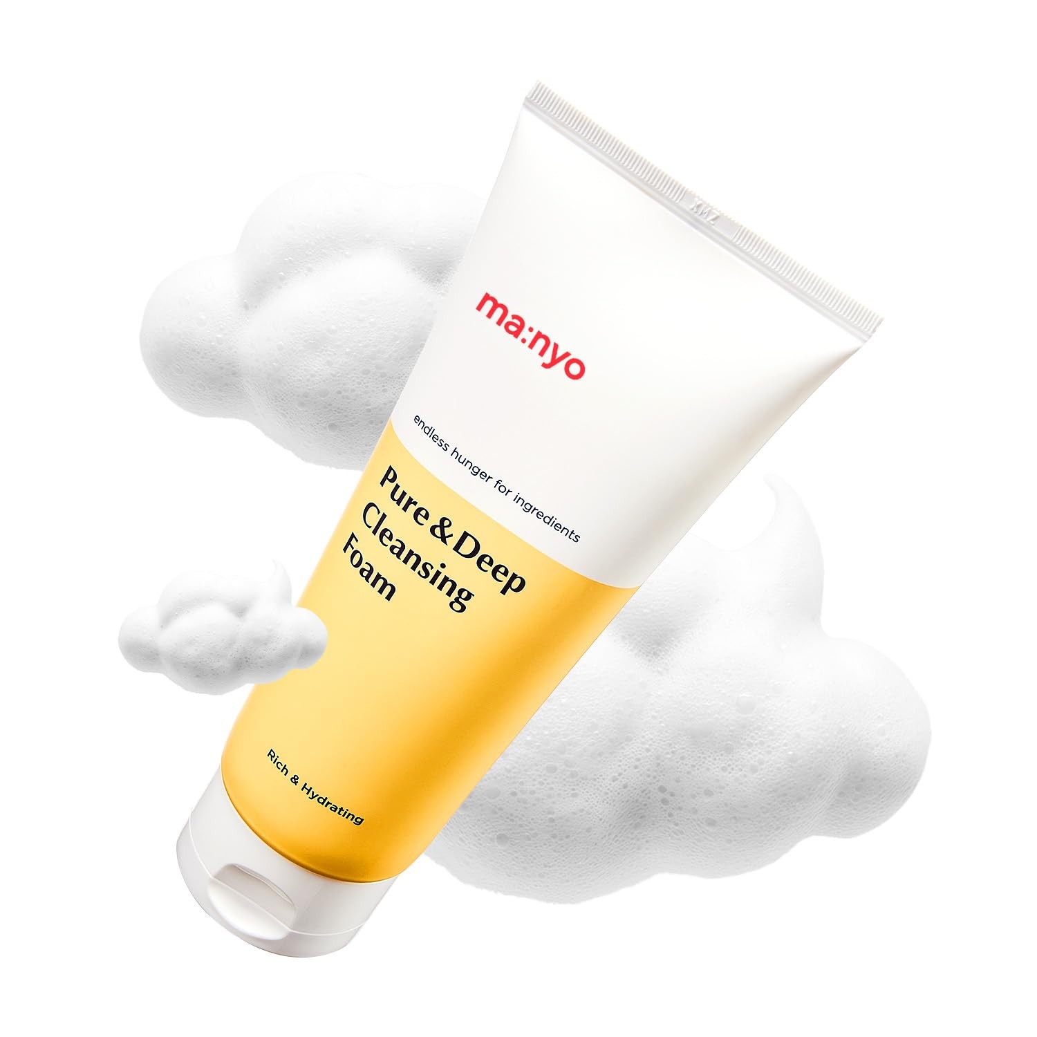 MANYO Pure & Deep Cleansing Foam, Facial Cleanser, for 6.7 Fl Oz (Pack of 1)