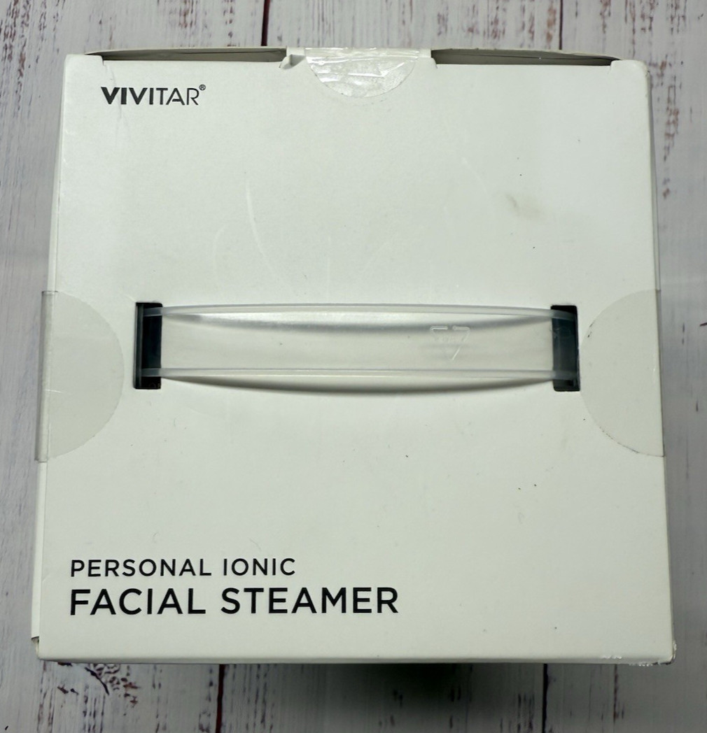 Vivitar Personal Ionic Facial Steamer Simply Beautiful New In Box