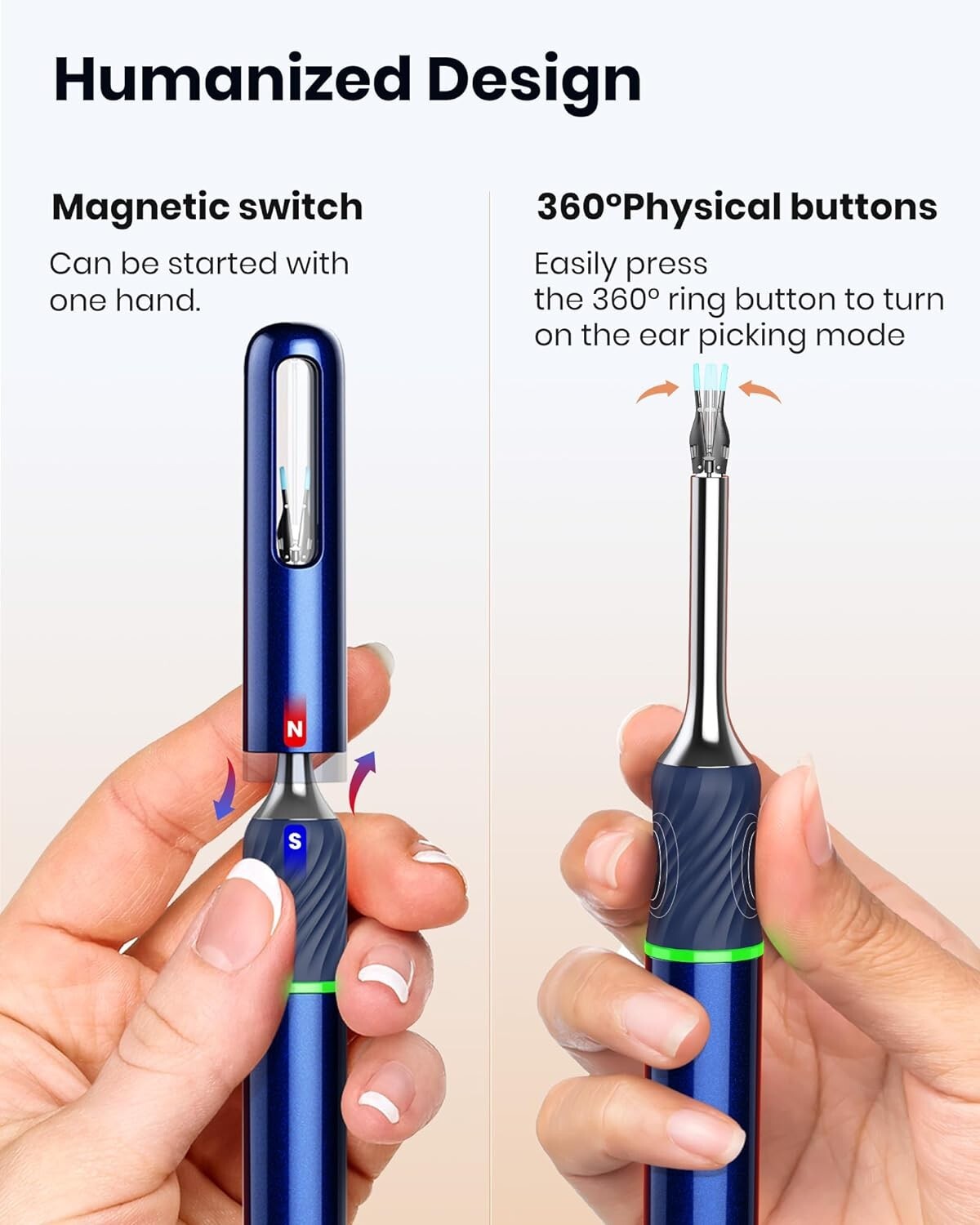 Ear Wax Removal Tool Camera:Ear Camera,Bebird AuriCare Note5 Pro Ear Cleaner Twe