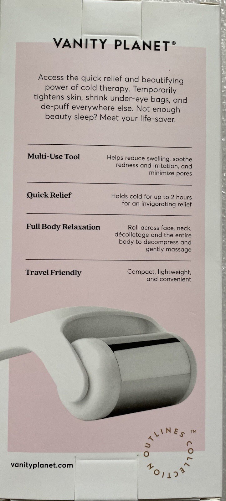 Vanity Planet Face & Body Ice Roller Because Skin Is In.