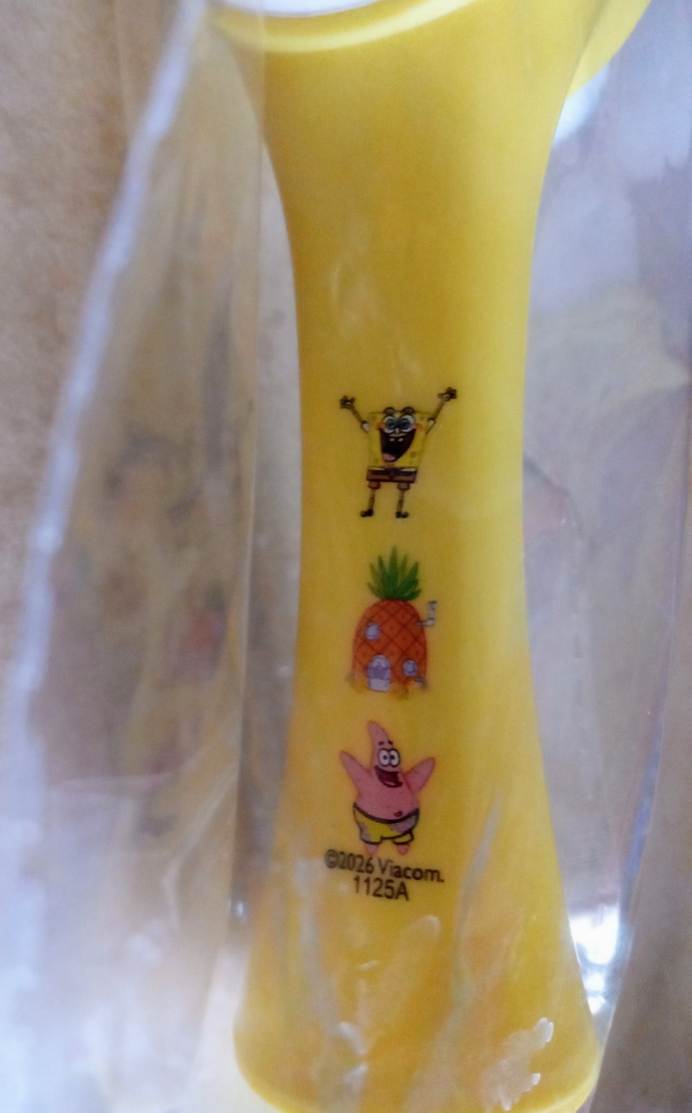 New Spongebob Facial Brush Yellow OR Blue Beauty Exfoliating Facial Scru