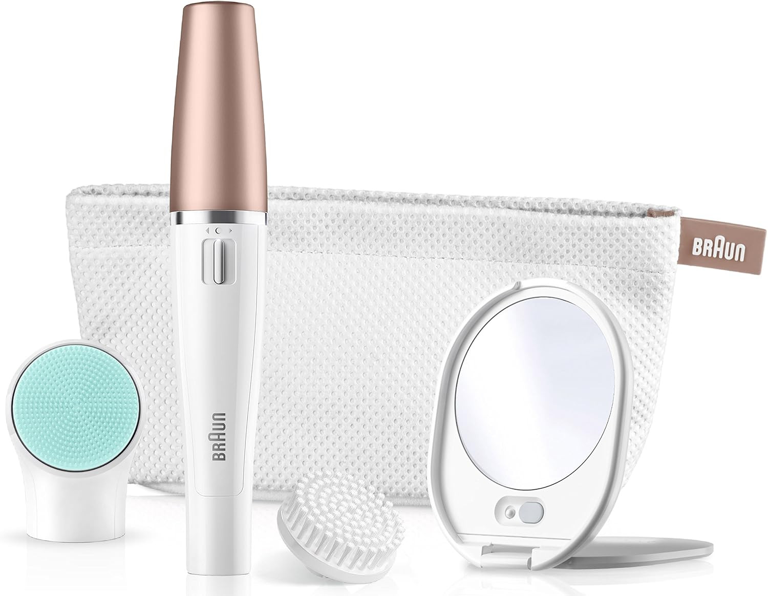 Braun FaceSpa 851V 3-in-1 facial epilating, cleansing & vitalization system