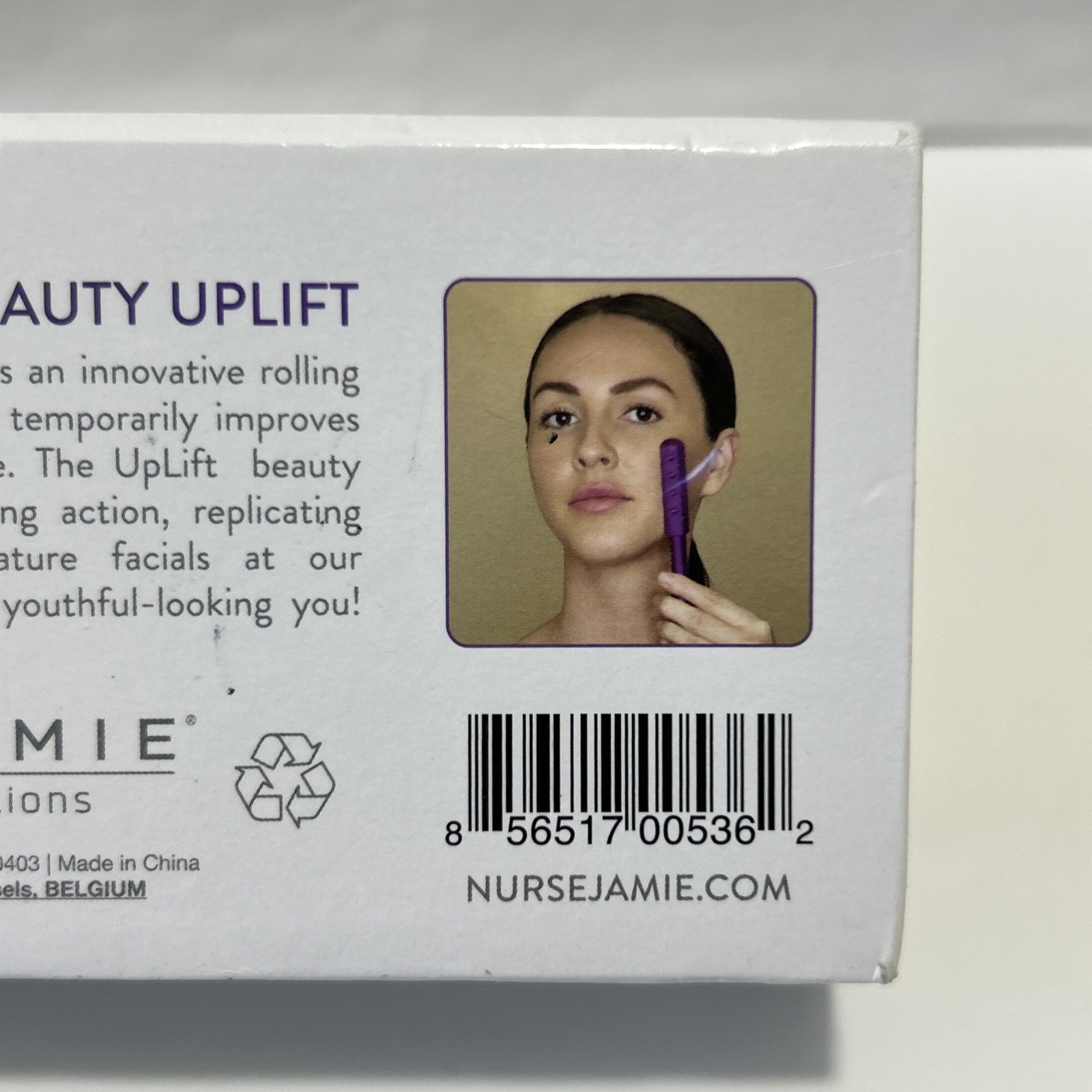 Nurse Jamie Uplift Massaging Beauty Roller “Purple” Uplift Tool 7-1/2” Aluminum