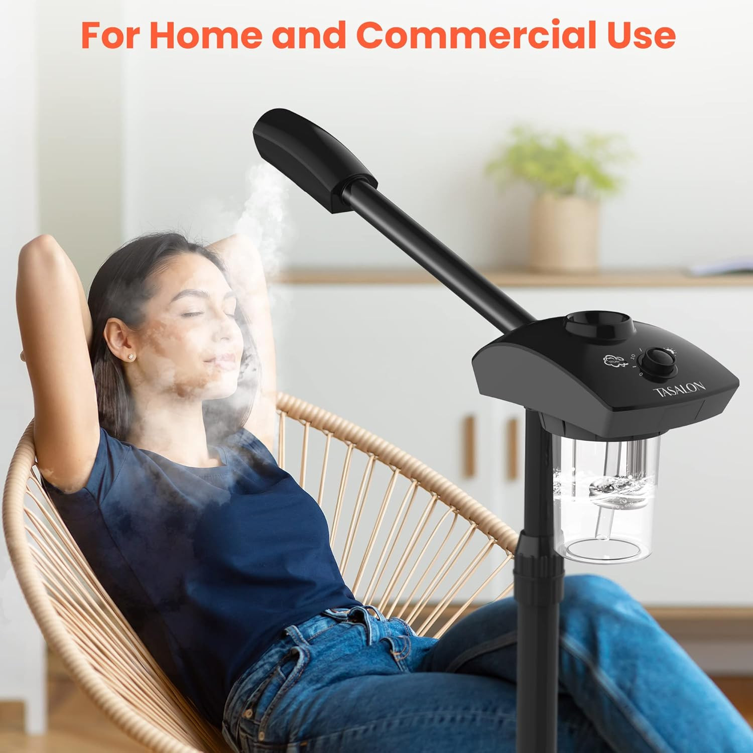 Ionic Facial Steamer, Professional Face Steamer for Facial, Esthetician Steamer