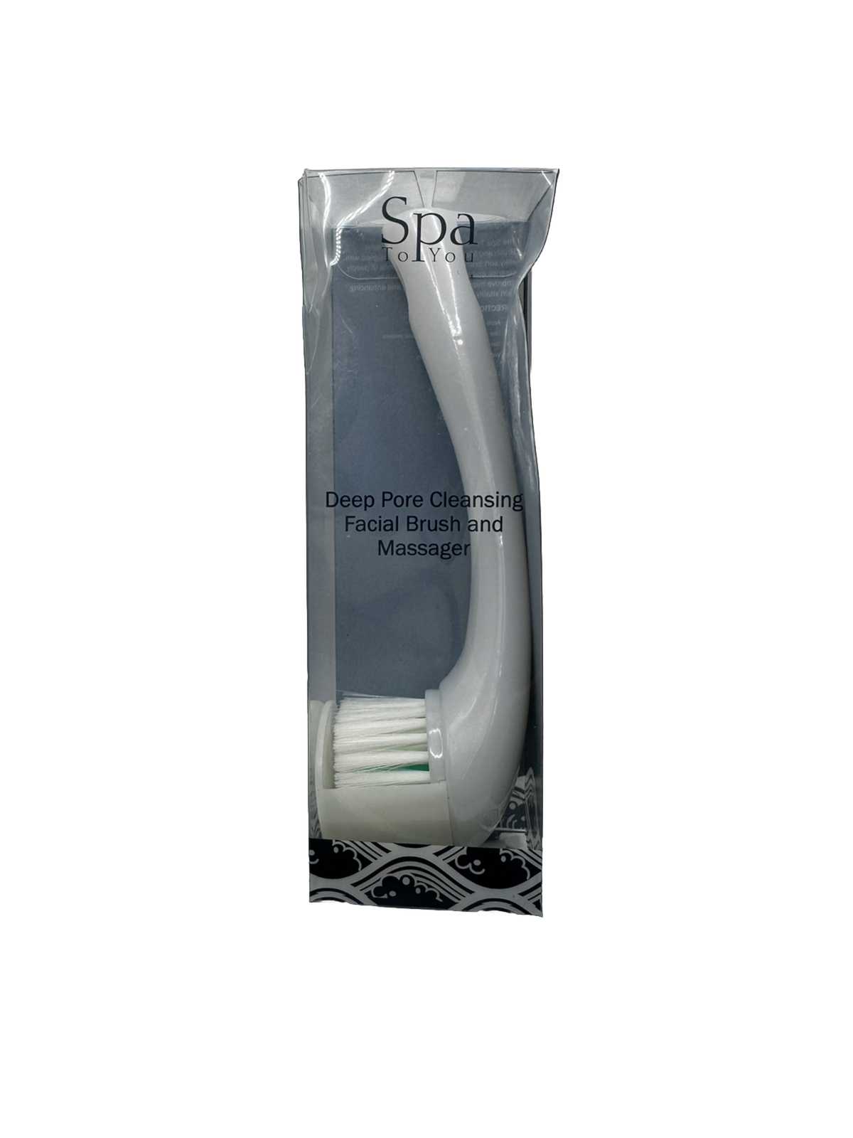 Spa to You Deep Pore Cleansing Facial Brush and Massager New – (Box Damaged)