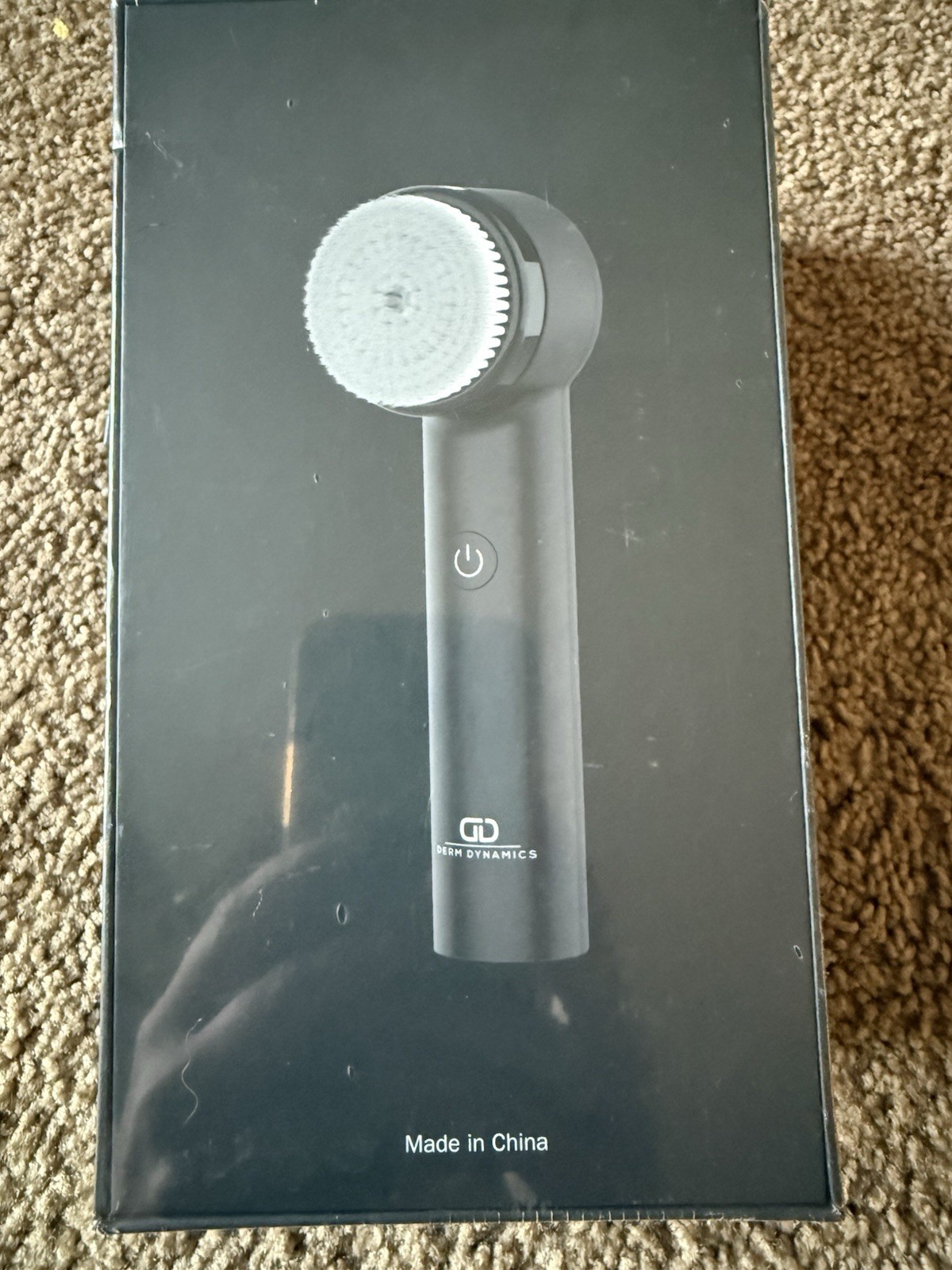 Derm Dynamics The Refiner Electric Facial Brush Cleansing Device, Black