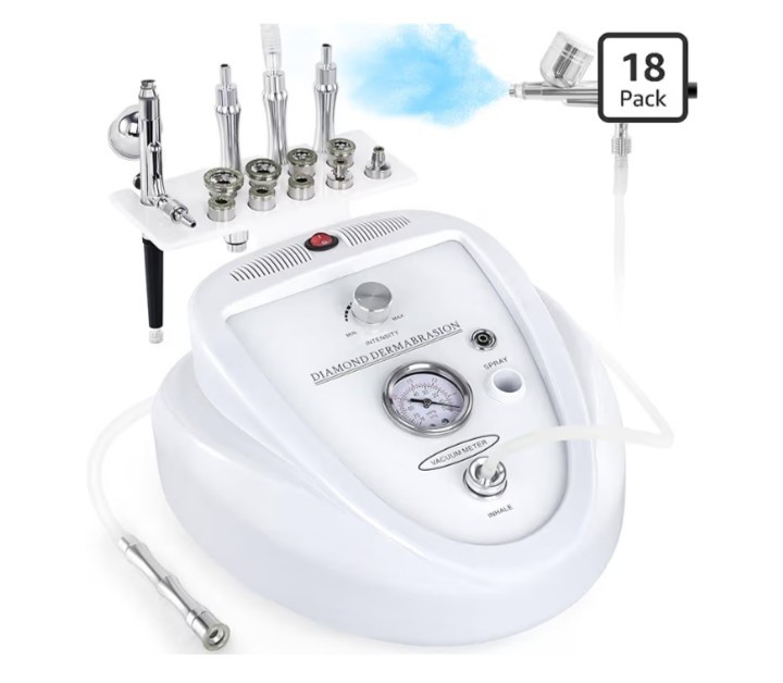 2 in 1 Diamond Micro der-ma-bra-sion Machine, Yofuly 0-68cmHg Suction Power