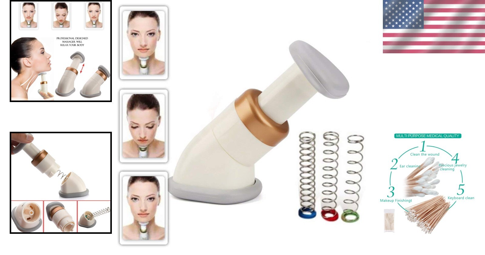 Neck, Double Chin & Jaw Exerciser – Non-Surgical Toning and Massage Tool