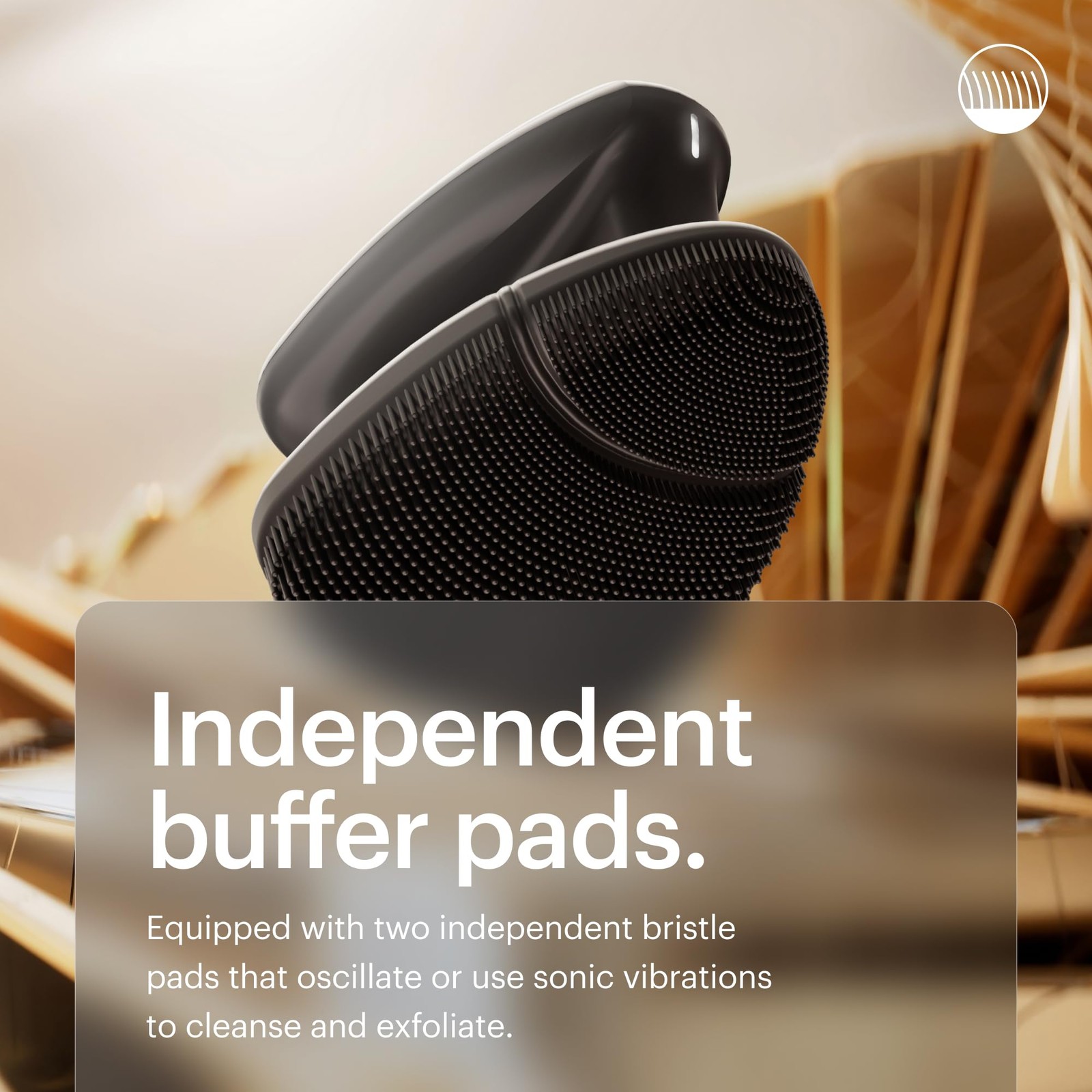 MANSCAPED® The Face Buffer PRO Men’s Electric Silicone Face Scrubber for Nou…