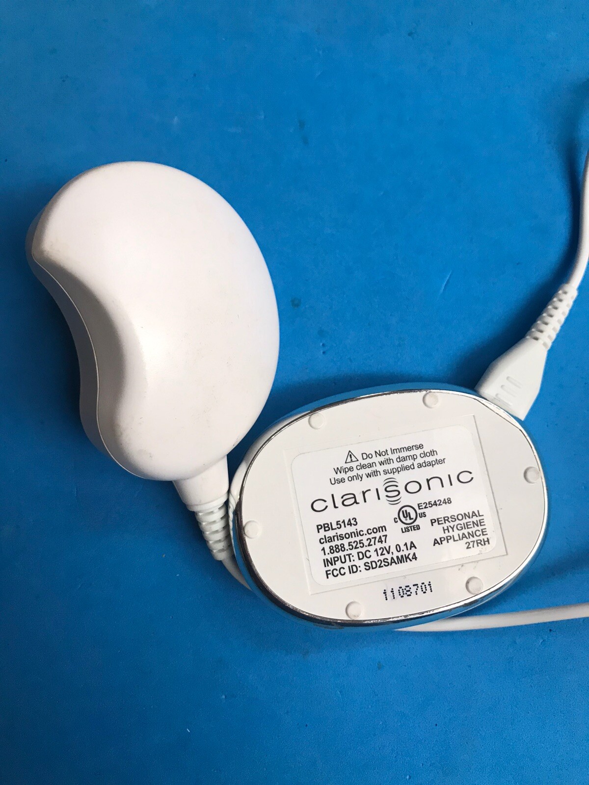 Genuine Clairsonic PBL5143/80B AC Power Wall Charger Adapter Opal