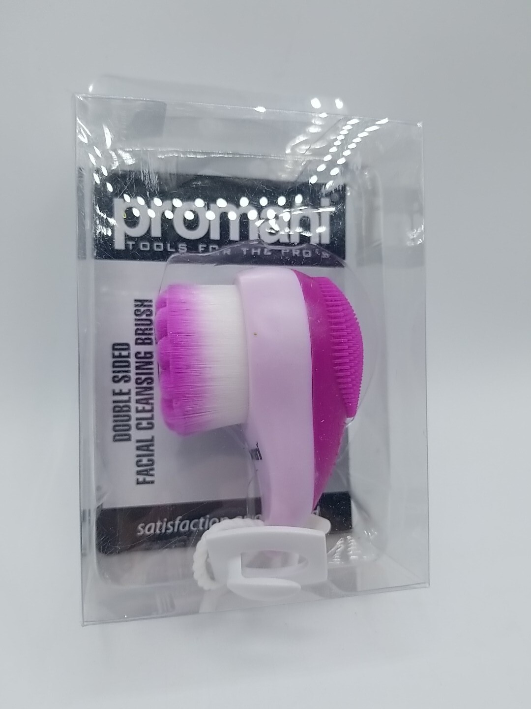 Promani Double Sided Facial Cleansing Brush Exfoliating Deep Pore Peel