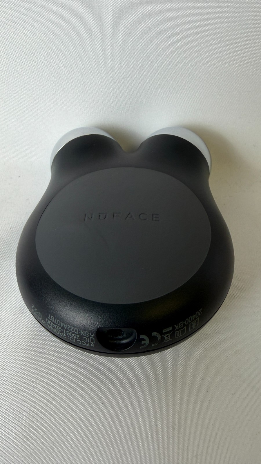NuFACE Mini+ Facial Toning Device BLACK Includes Charger Tested