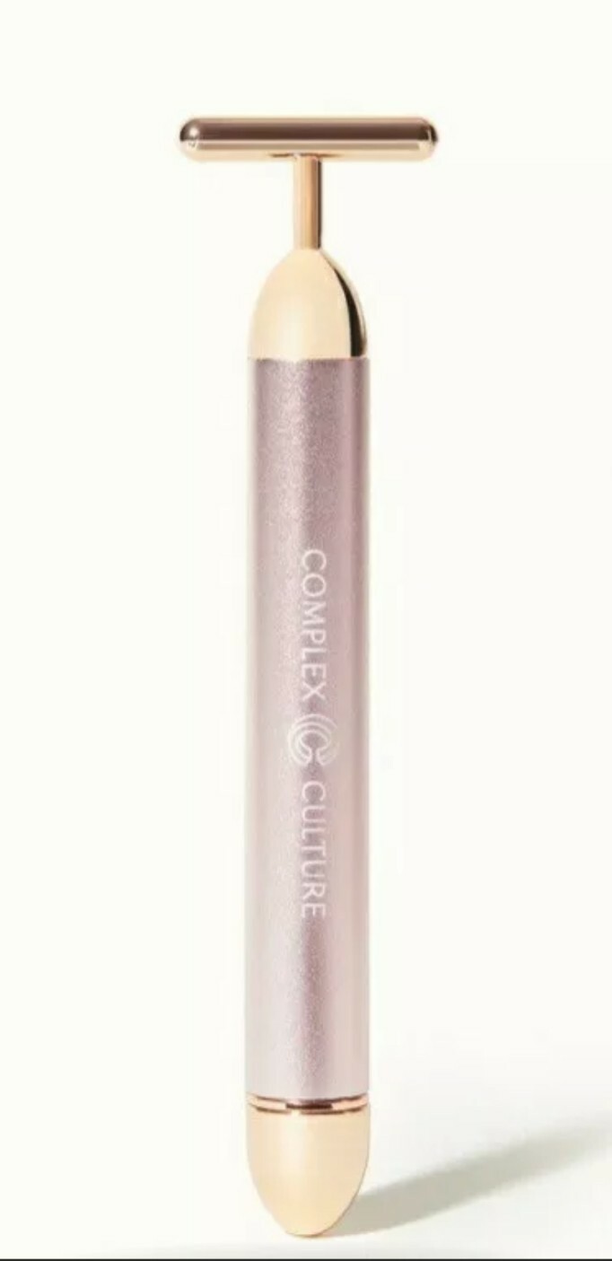 complex culture sonic t-bar facial Massager,