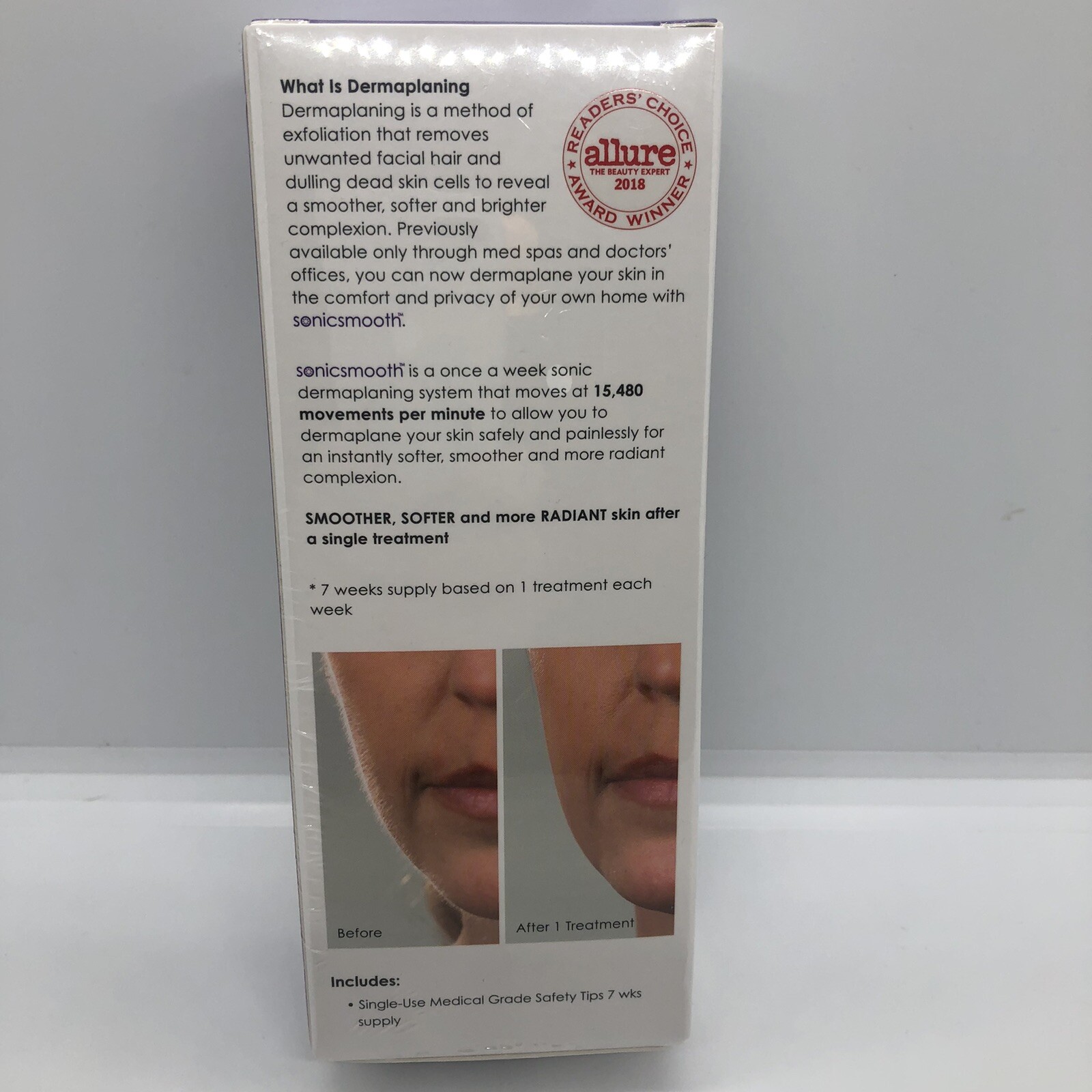 Michael Todd Beauty 2 In 1 Sonic Dermaplaning Replenishment Kit Only Safety Tips