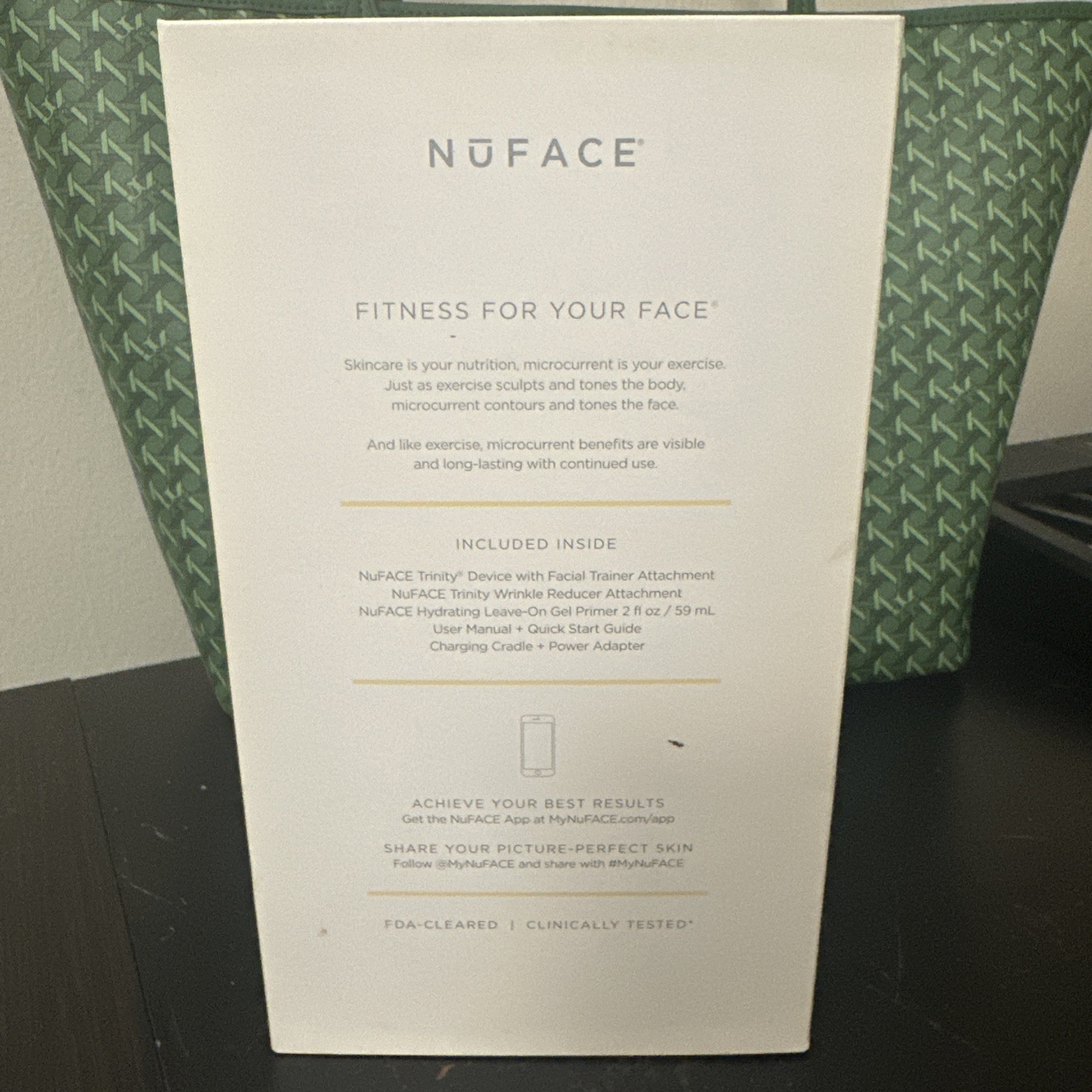 NuFace Trinity Facial Trainer with Wrinkle Reducer Attachment