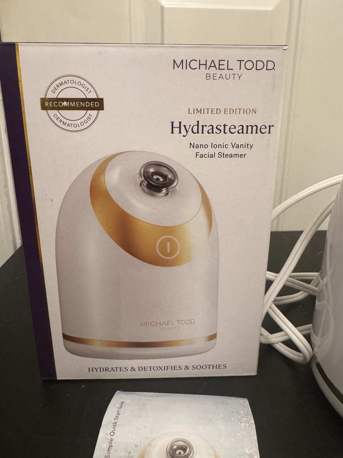 Michael Todd Beauty Hydrasteam Nano Ionic Facial Steamer Hydrate Detoxify