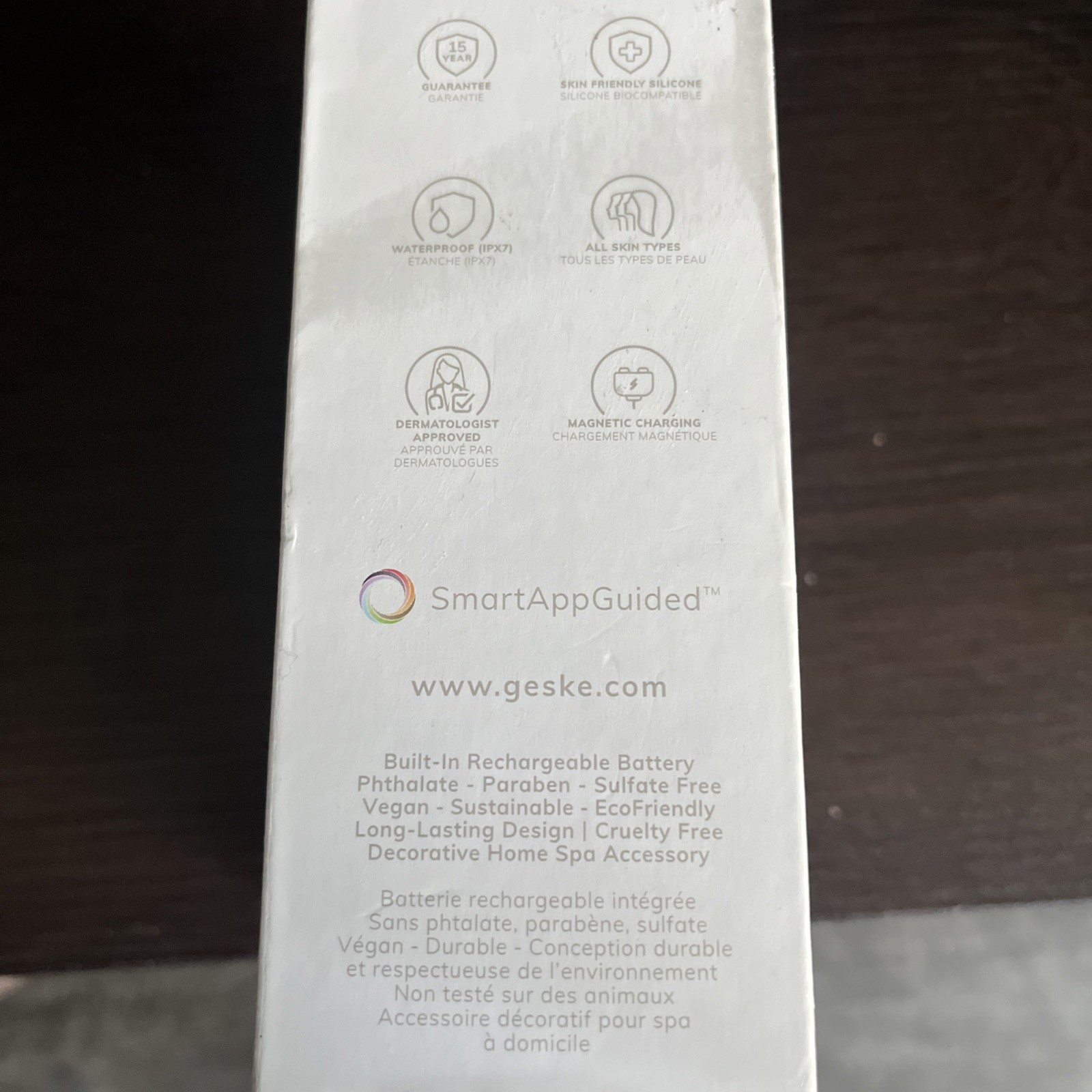 Geske Smart App Guided Sonic Facial Brush 5 In 1 – Pro Level