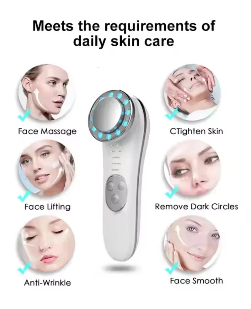 NEW Facial Massager Skin Care Tools 5 In 1 Face Lifting Machine Facial