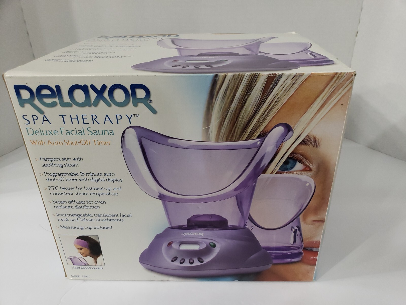 Relaxor Spa Therapy FS9PT Deluxe Facial Sauna with Digital Timer NEW!!!