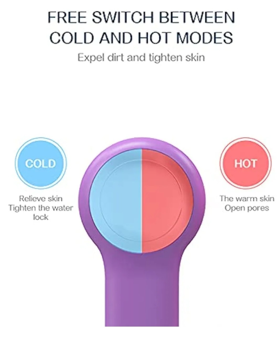 SUAVISKIN Multi-Functional Sonic Facial Cleasing Brush(Pink)