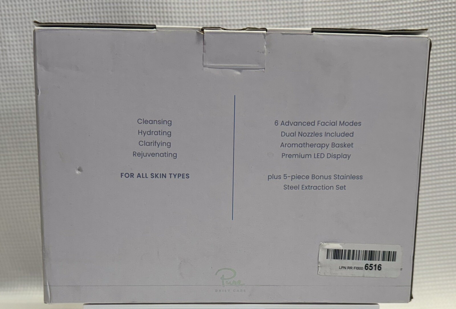 NanoSteamer Clinical – 10-in-1 Smart Steam Dermatologist Grade Facial Steamer