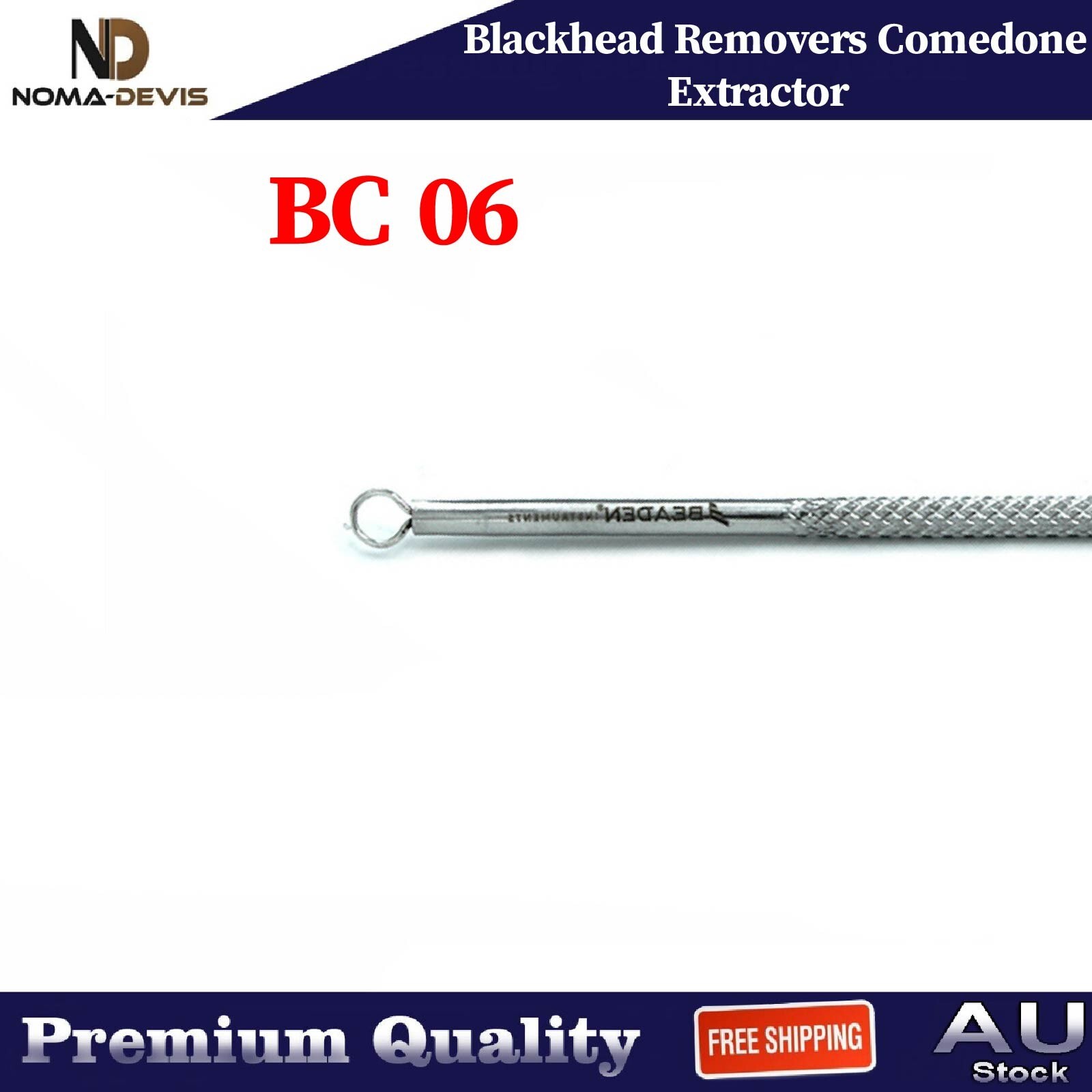 Comedone Extractor Womens Skin Care Acne Blemish Blackhead Removers BC 06
