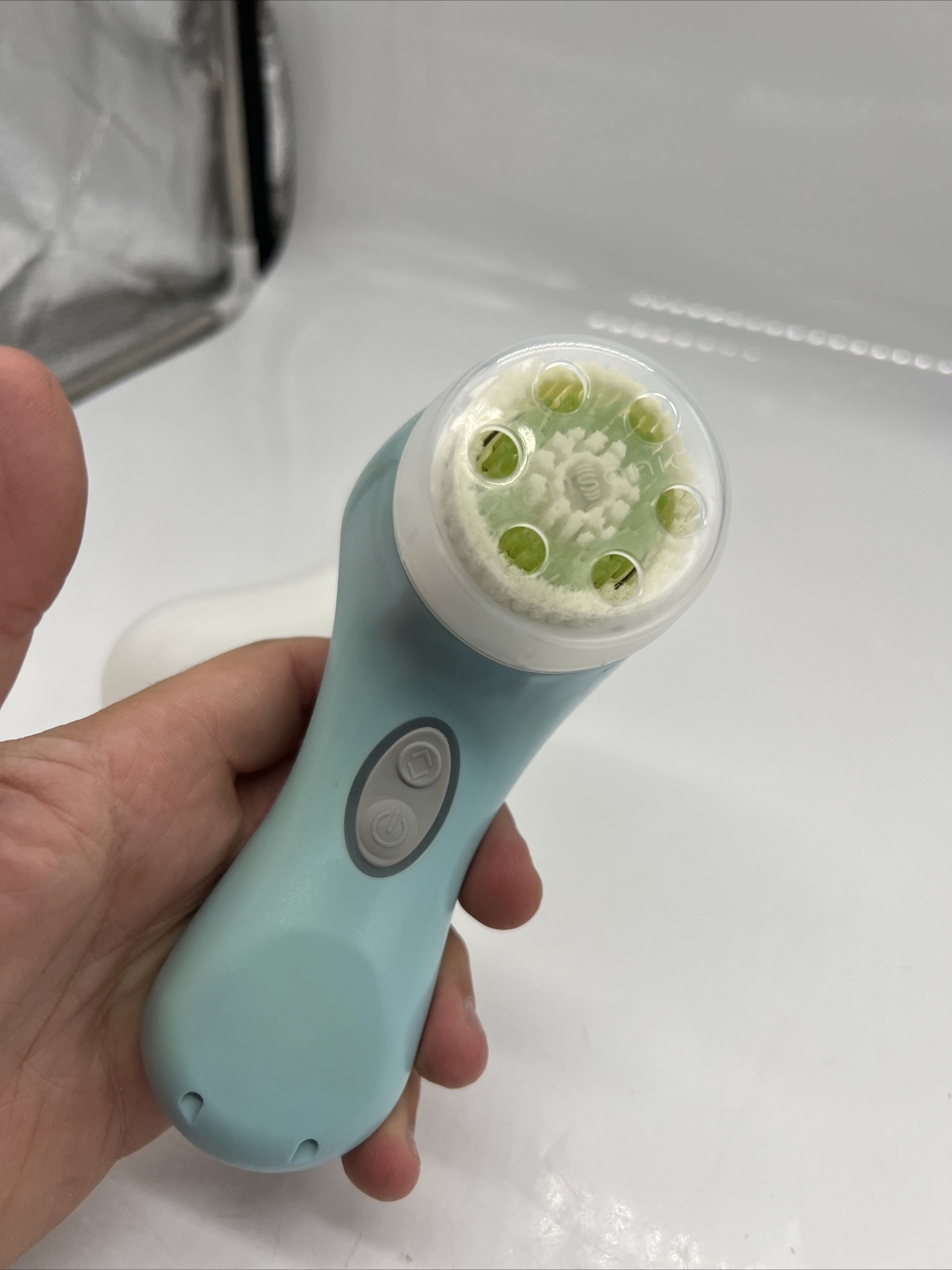 Clarisonic Mia Facial Cleansing Brush Bundle – Blue No Power Cord. A