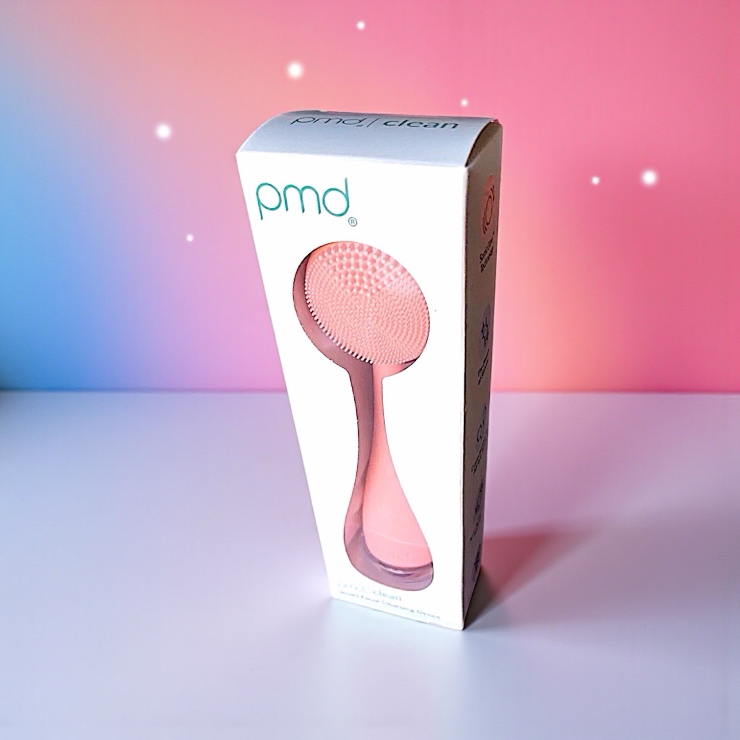 PMD Beauty Clean Smart Facial Cleansing Device In Blush New In Box