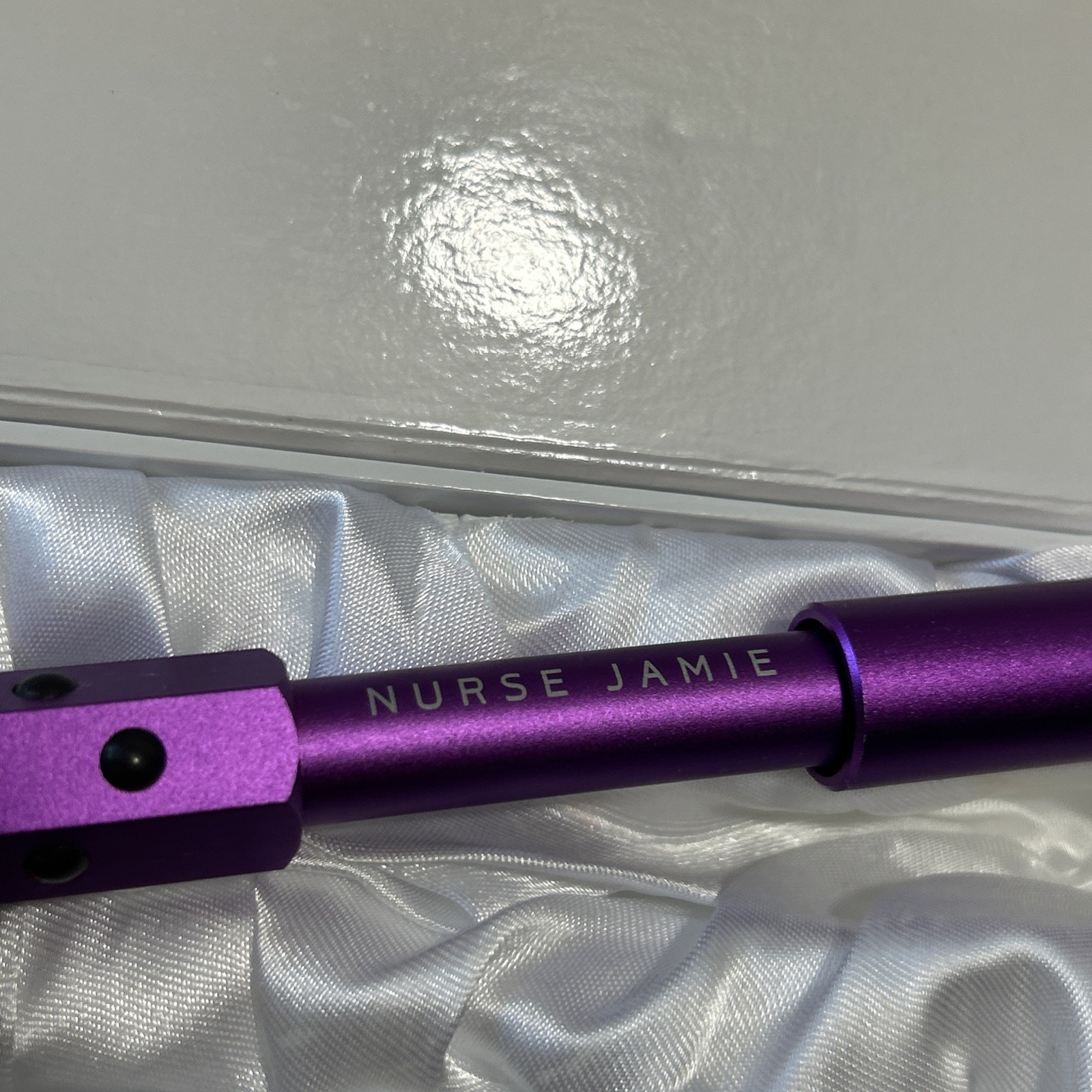 Nurse Jamie Uplift Massaging Beauty Roller “Purple” Uplift Tool 7-1/2” Aluminum