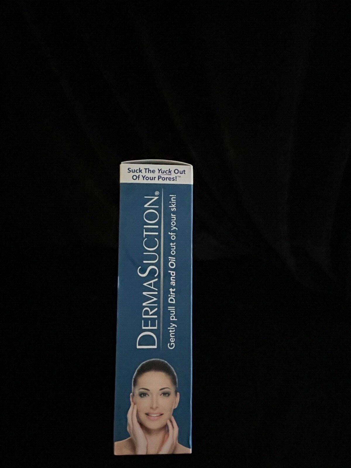 DERMASUCTION Derma Suction Pore Cleaning Device with Vacuum Action Cordless, New