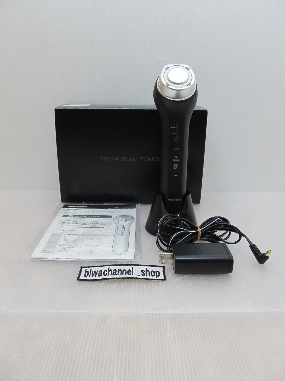 Panasonic Beauty Premium EH-XR20-K RF Black RF Facial massager Steamer Face Care