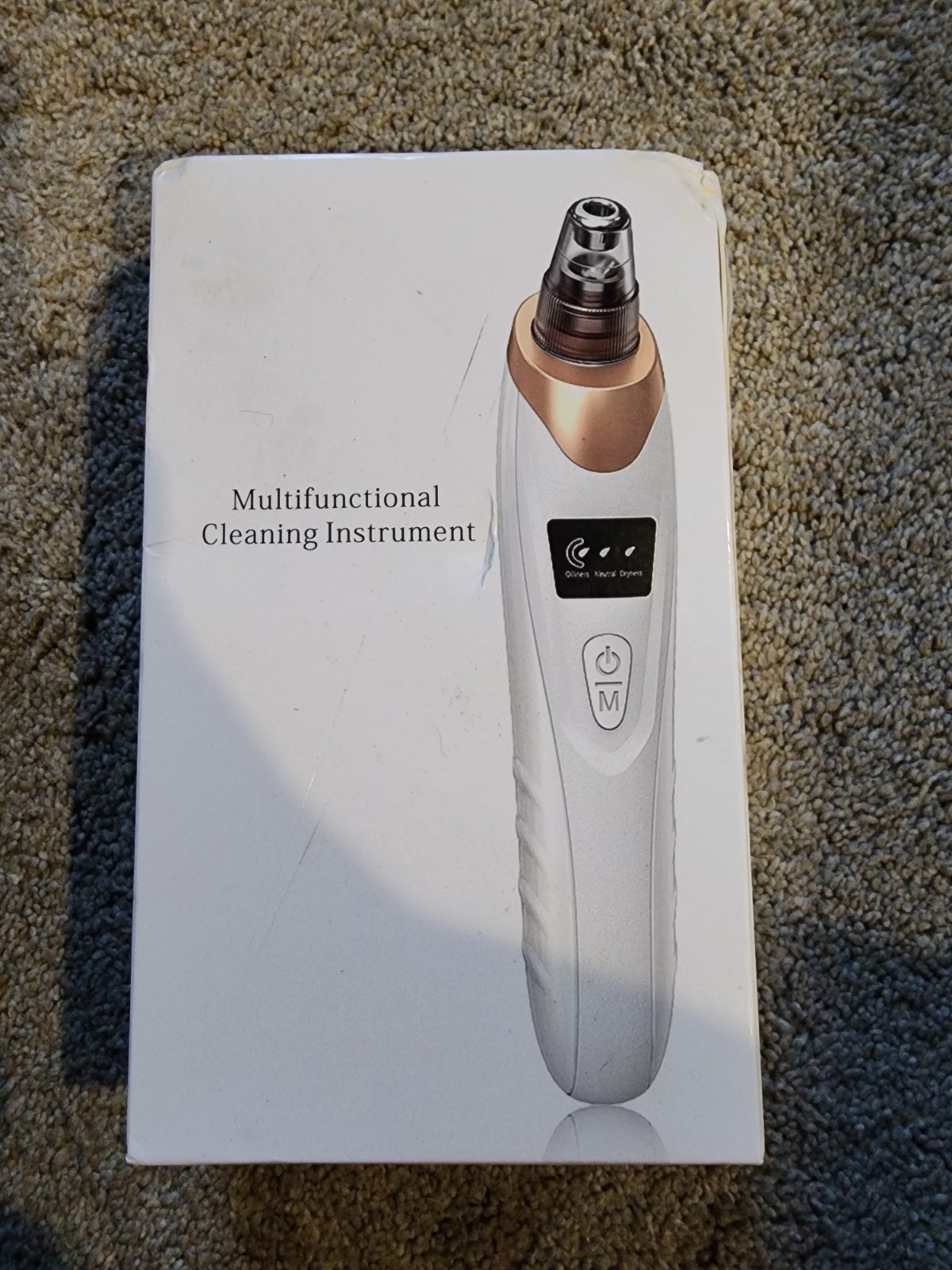 Upgraded Electric Blackhead Remover Pore Vacuum Cleaner – USB Rechargeable