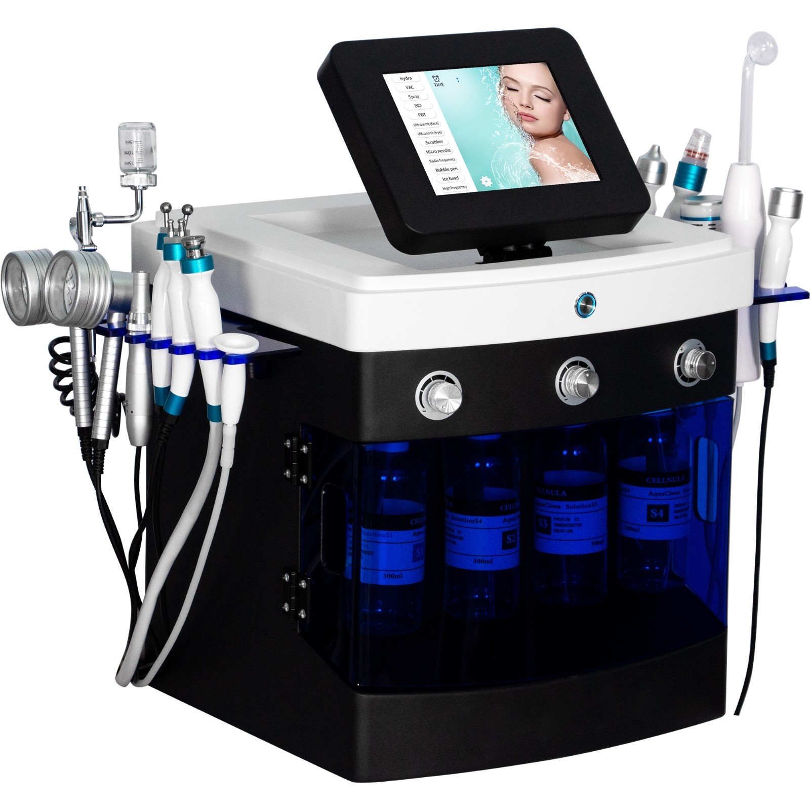 14-in-1 Facial Cleaning Skin brightening Acne Blackhead Removal beauty Machine