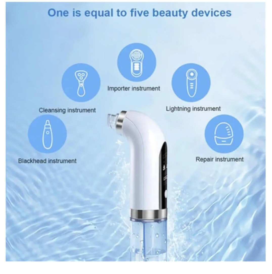 Blackhead Remover Pore Vacuum, Face Vacuum Pore Cleanser, Usb Rechargeable Water