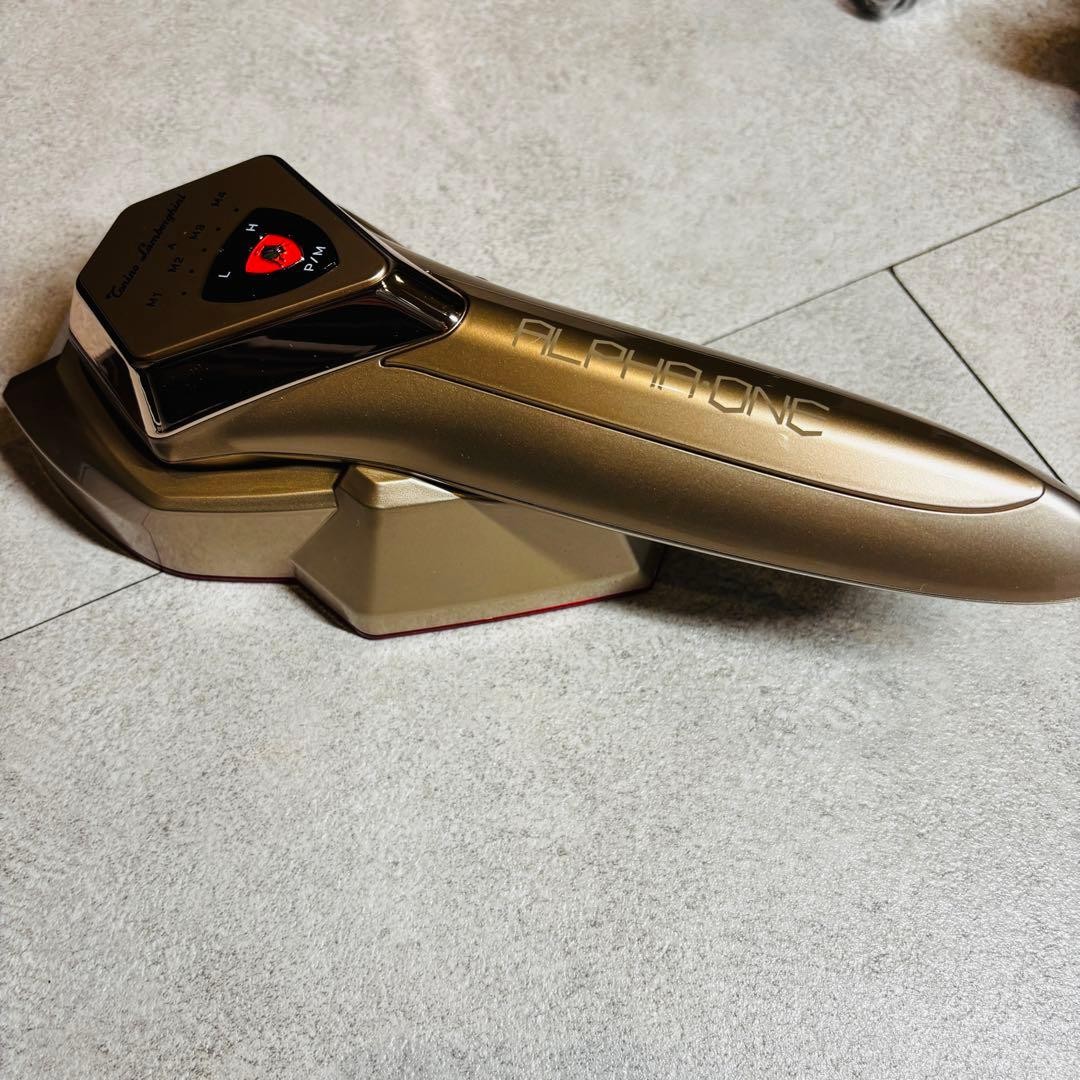 New! ALPHA ONE Tonino Lamborghini facial Beauty massager, Gold Model