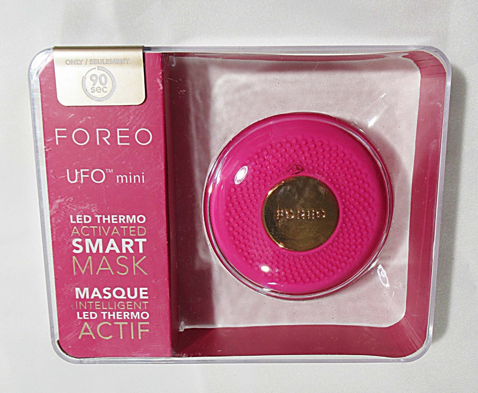 FOREO UFO Mini Smart Mask Treatment Device – Fuchsia NEW IN SEALED BOX