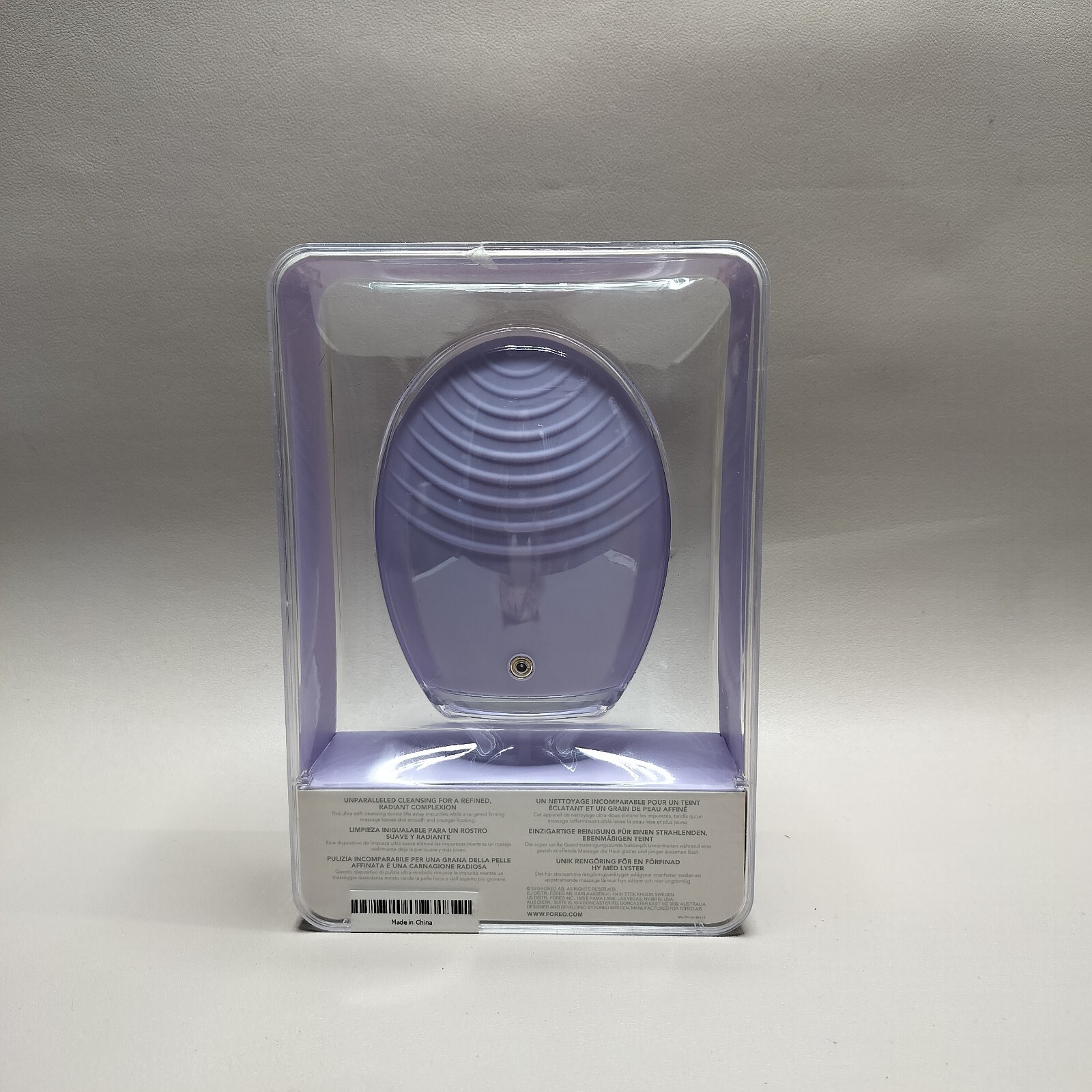 Luna 3 Facial Cleansing Device For Sensitive Skin Purple Brush