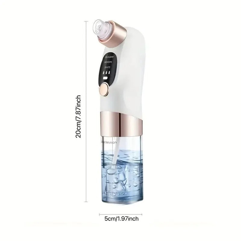 Electric Blackhead Remover Vacuum Hydro Facial Pore Cleaner Acne Suction