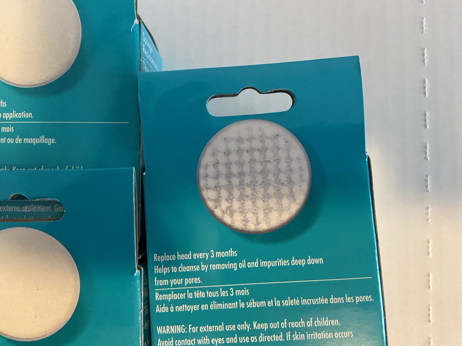 5-new B-PURE Replacement Heads 3-Cleaning Brush(2 Charcoal Infused) 2-Sponge