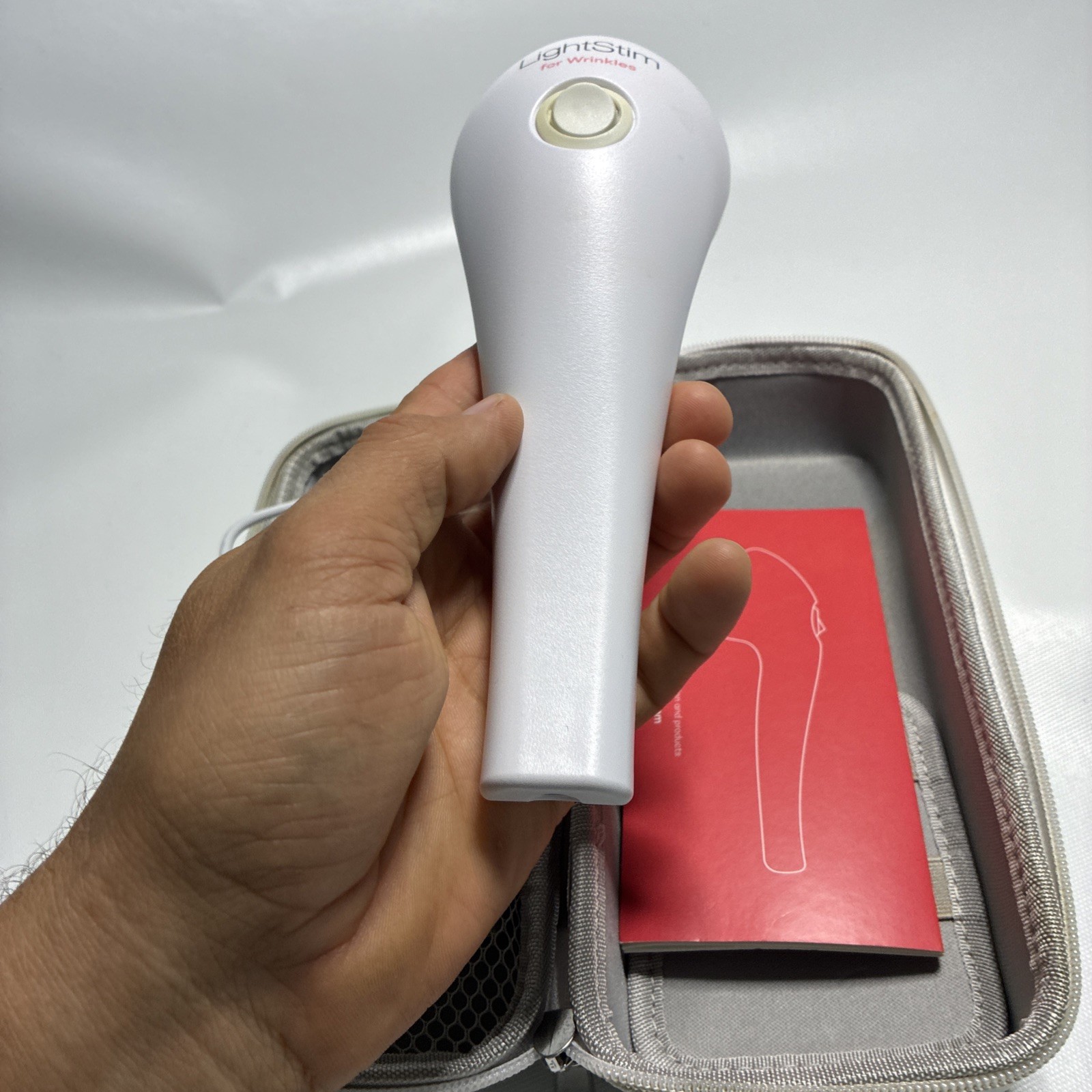 LightStim for Wrinkles LED Light Therapy Multi Wavelength FDA Cleared case