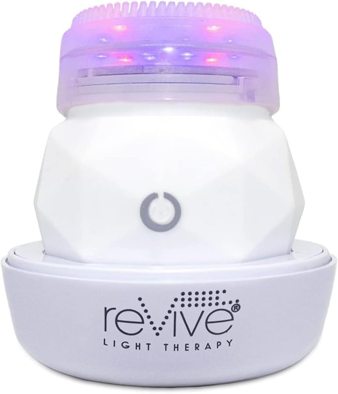 Soniqué Mini Acne Cleanser Sonic Face Brush with Blue Red Light Therapy for Face