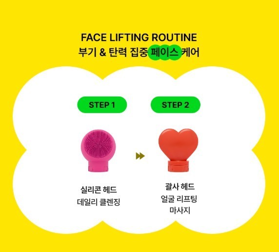 k-beauty 5 In 1 Electric Facial Cleansing Brush Multi-Functional Device