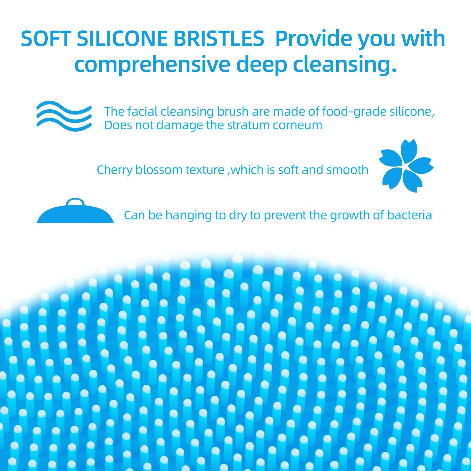 Silicone Face Scrubber Set – 2 Pack Facial Cleansing Brushes for Exfoliating & S