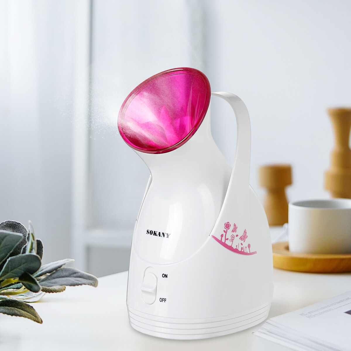 Professional Ionic Face Facial Steamer Skin Spa Sauna Pore Cleaner Steam Sprayer