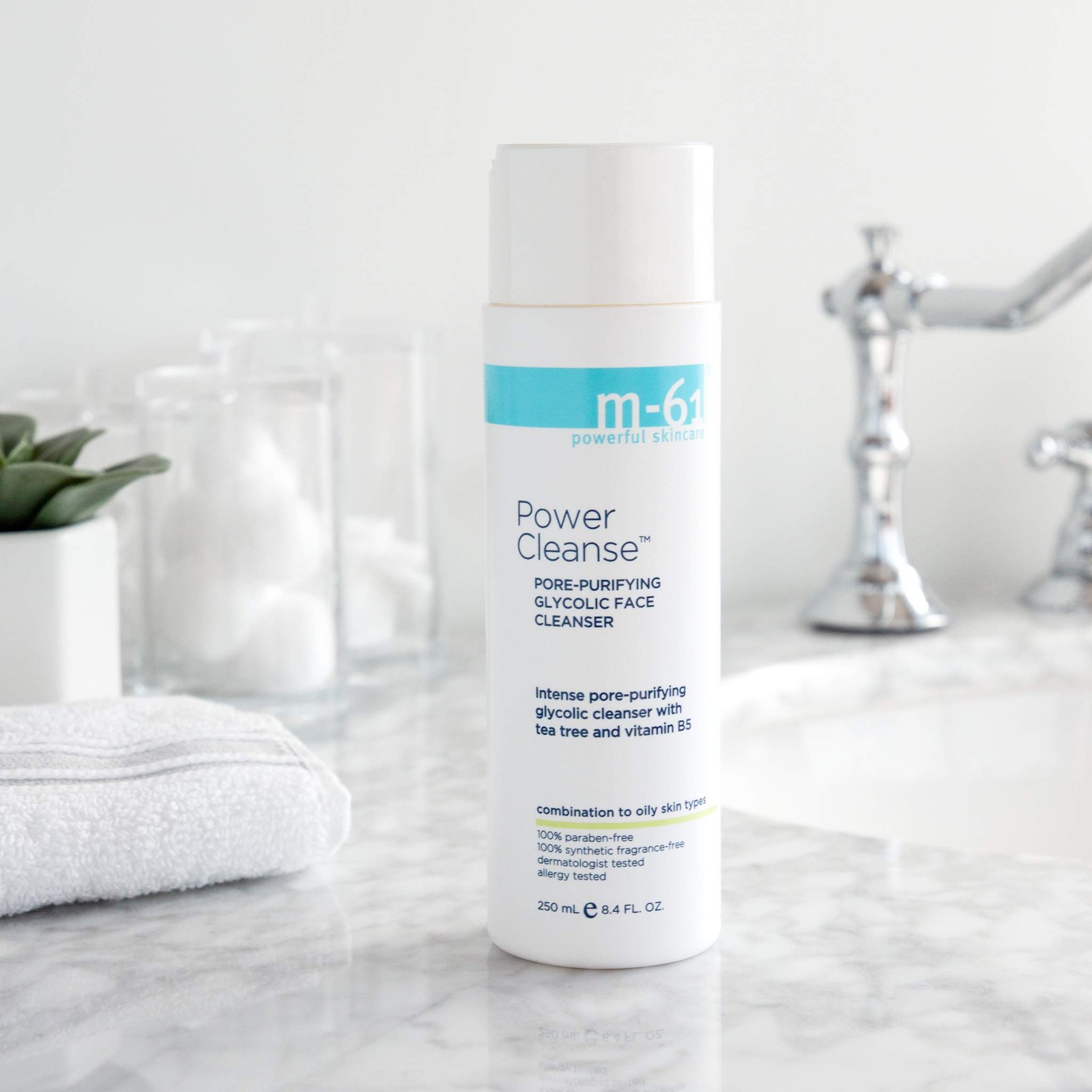 m-61 Power Cleanse Pore-Purifying Glycolic 8.4 Fl Oz (Pack of 1), Clear