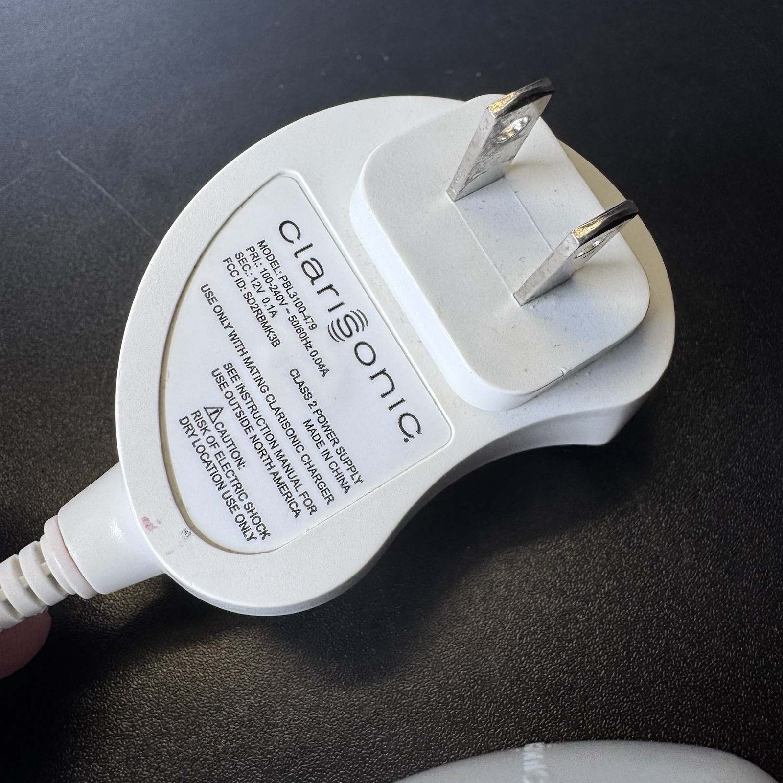 Clarisonic Mia 1 Mia 2 Power AC Adapter Charger 12V 0.1A PBL3100-479 OEM Works