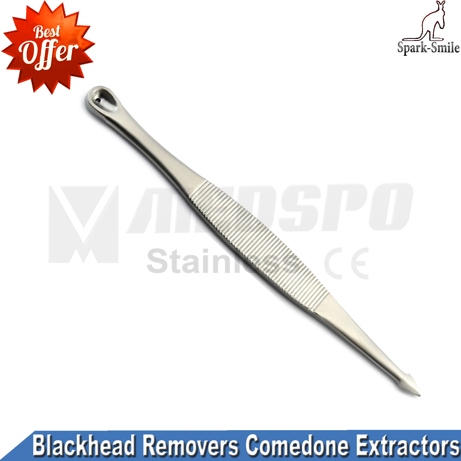 Comedone Extractor BC 05 Blackhead Face Clear Acne Remover Fish Style Whitehead