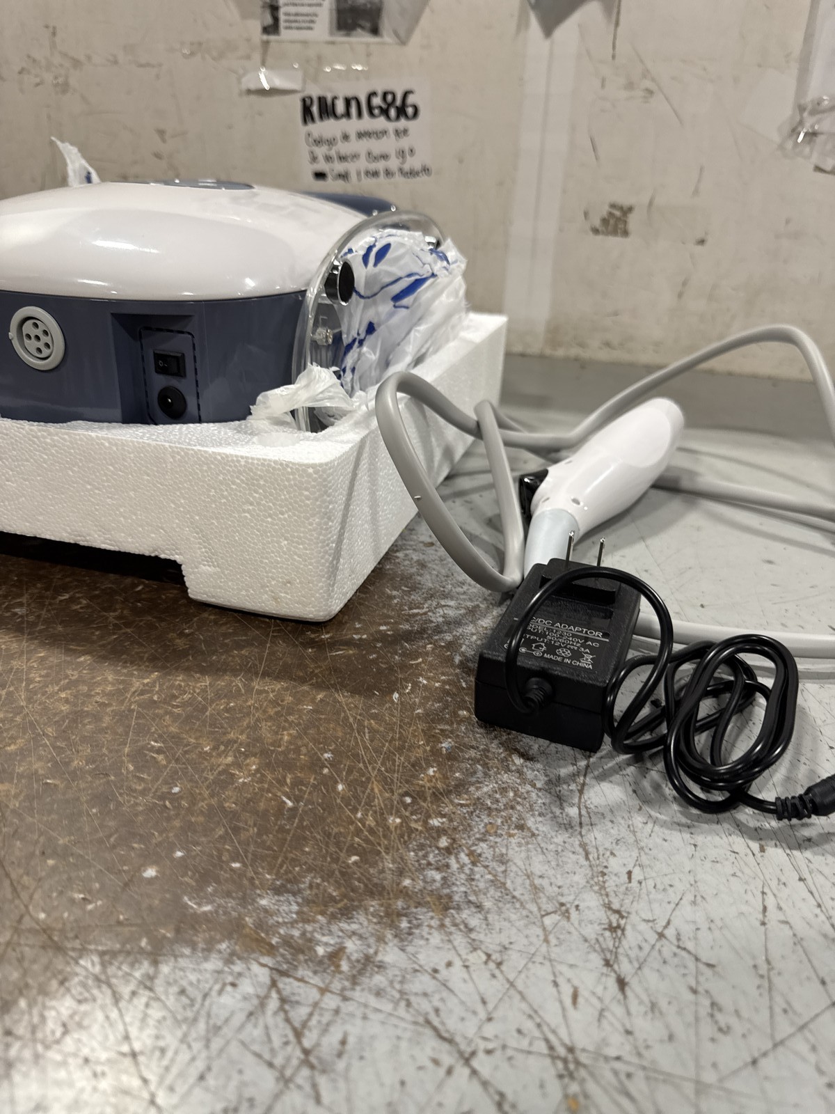 Used EMS Meso Injector No Needle Skin Wrinkle Removal Machine RF Mesotherapy Gun